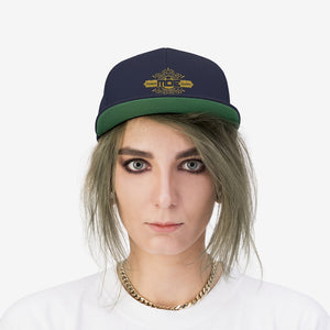 Unisex flat bill MDE hat